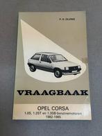 Vraagbaak Opel Corsa benzinemotoren 1982-1985 eerste druk, Auto diversen, Handleidingen en Instructieboekjes, Ophalen of Verzenden