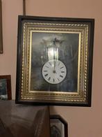 Schilderij klok, Huis en Inrichting, Woonaccessoires | Lijsten, Ophalen of Verzenden, Zo goed als nieuw, Hout