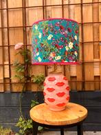 Vaaslamp met mondjes, Ophalen of Verzenden, Nieuw, Stof, Minder dan 50 cm