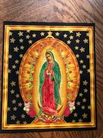 Heilige Maagd Maria Guadalupe met goud accenten, Hobby en Vrije tijd, Stoffen en Lappen, Nieuw, Minder dan 30 cm, Minder dan 30 cm