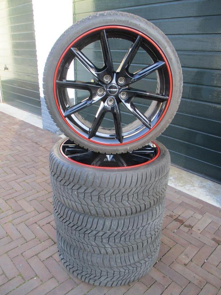 VW Golf 8 19 inch 7 6 5 winterbanden NIEUWST zwart R GTI GTD, Auto-onderdelen, Banden en Velgen, Banden en Velgen, Winterbanden