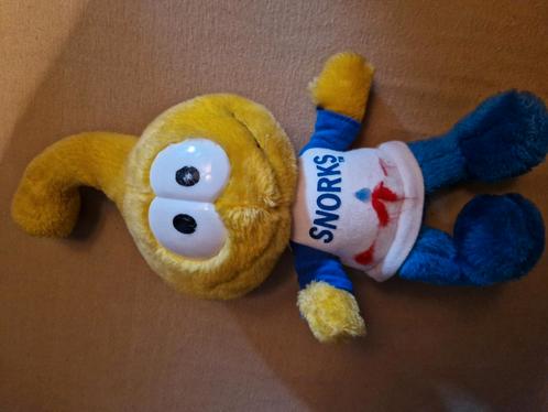 1983 the snorks knuffel plush pluche de snorkels allstar 80s, Verzamelen, Film en Tv, Zo goed als nieuw, Actiefiguur of Pop, Ophalen of Verzenden