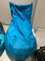 Blauwe Zitzak - Comfortabel & Stijlvol!, Ophalen, Zo goed als nieuw, Blauw, Zitzak