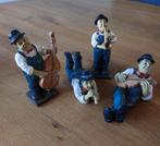 Laurel en Hardy beeldjes. Muzikanten ., Verzamelen, Beelden en Beeldjes, Ophalen of Verzenden, Zo goed als nieuw