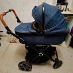 Hartan Kinderwagen Denim blue, Zo goed als nieuw, Verstelbare duwstang, Ophalen, Kinderwagen