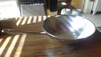 Demeyere Apollo 7 wok 30 cm, Huis en Inrichting, Ophalen of Verzenden, Zo goed als nieuw, Rvs, Keramische plaat