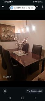 Mooie tafel en 4 stoelen, Huis en Inrichting, Complete inboedels, Ophalen of Verzenden