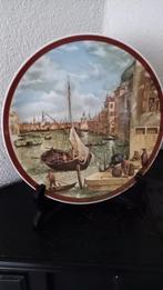 Mooi wandbord gemerkt Royal Schwabap, Antiek en Kunst, Antiek | Wandborden en Tegels, Ophalen of Verzenden