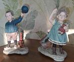 Ot en Sien beeldjes set brocante vintage landelijk decoratie, Verzamelen, Beelden en Beeldjes, Ophalen