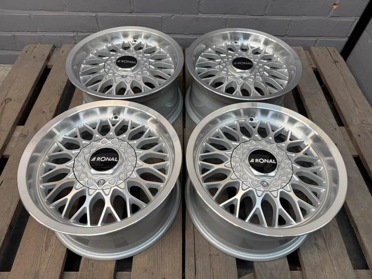 15” Ronal LS 4x100 velgen | Vw Golf Bmw E30 BBS RS GTI 1 2 3, Auto-onderdelen, Banden en Velgen, Velg(en), Zomerbanden, 15 inch