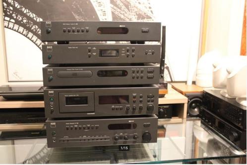 NAD stereo set Toren, Audio, Tv en Foto, Stereo-sets, Zo goed als nieuw, Cassettedeck, Cd-speler, Tuner of Radio, Overige merken