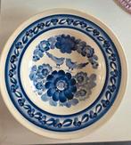 Vintage Włocławek Fajans Handgeschilderd Bord, Antiek en Kunst, Ophalen of Verzenden