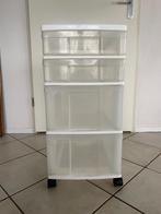 Ladekast, Huis en Inrichting, Kasten | Ladekasten, Kunststof, Zo goed als nieuw, 3 of 4 laden, Minder dan 100 cm