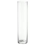 2 stuks IKEA CYLINDER vazen NIEUW in doos, helder glas, Overige kleuren, Nieuw, Ophalen of Verzenden, Glas