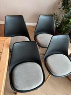 4 eetkamerstoelen wehkamp, Gebruikt, Zwart, Vier, Ophalen