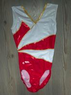 Turnpakje moreau maat 146 152 158, Sport en Fitness, Ophalen of Verzenden, Zo goed als nieuw, Turnpak(je), Rood