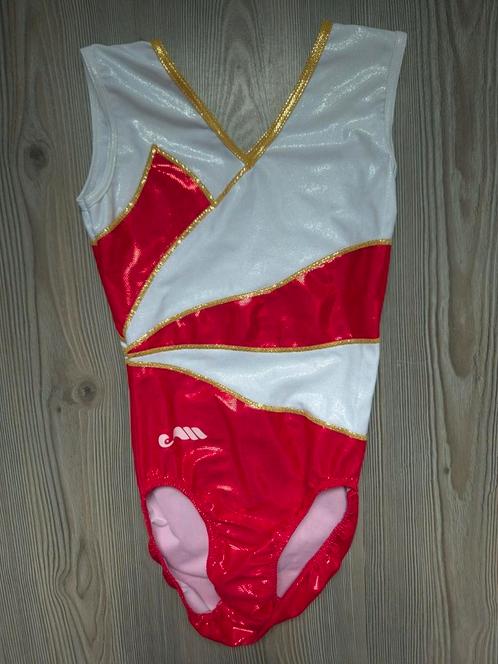 Turnpakje moreau maat 146 152 158, Sport en Fitness, Turnen, Zo goed als nieuw, Turnpak(je), Kindermaat 146 t/m 176, Rood, Ophalen of Verzenden