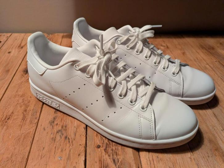 Adidas Stan Smith Wit Maat 43 1/3, Kleding | Heren, Schoenen, Zo goed als nieuw, Wit, Ophalen of Verzenden