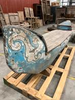 oude prachtige houten kano bank, Ophalen of Verzenden