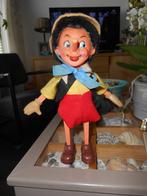 dansende opwindbare  pinokkio1950-60 uitschuifbare neus, Antiek en Kunst, Ophalen of Verzenden