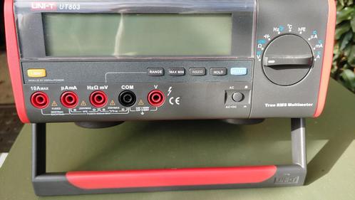 Uni-t UT803 Digitale Oscilloscoop True RMS Multimeter  NIEUW, Doe-het-zelf en Verbouw, Meetapparatuur, Zo goed als nieuw, Multimeter