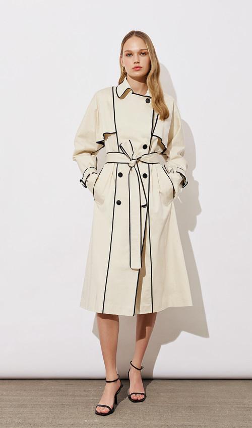 SPELL BY ACCESS trenchcoat maat 38 ZGAN, Kleding | Dames, Jassen | Zomer, Zo goed als nieuw, Maat 36 (S), Beige, Ophalen of Verzenden