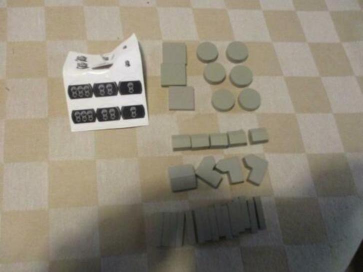 bordspel onderdelen Catan Steden en Ridders grijs + basis, Hobby en Vrije tijd, Gezelschapsspellen | Bordspellen, Nieuw, Een of twee spelers