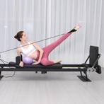 Pilates reformer bank - zwart - inklapbaar - nieuw, Verzenden, Nieuw