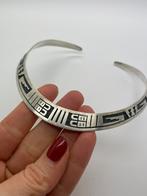 Z951 Prachtige zilveren Native American choker, Sieraden, Tassen en Uiterlijk, Kettingen, Ophalen of Verzenden, Zo goed als nieuw