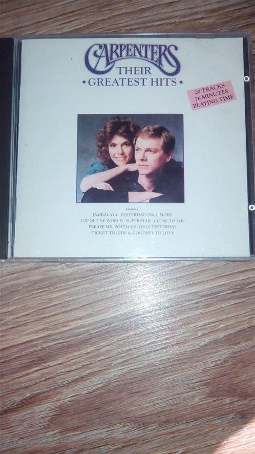 Carpenters - Their Greatest Hits, Cd's en Dvd's, Cd's | Pop, Zo goed als nieuw, 1980 tot 2000, Ophalen of Verzenden