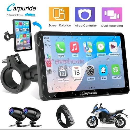 Carpuride 712D 7" Motor Navigatie Android CarPlay iOS Nieuw, Auto diversen, Autonavigatie, Nieuw, Ophalen of Verzenden
