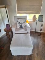 Fateauil + hocker ikea, Ophalen, Zo goed als nieuw, Eenpersoons, Minder dan 150 cm