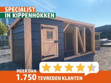 Kippenhok | Konijnenhok | Duurzaam dierverblijf Berkenwoude beschikbaar voor biedingen