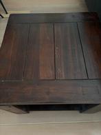 2 Houten Salontafels - Opknapper, Ophalen, Gebruikt, Vierkant, 50 tot 100 cm