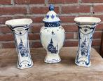 Delft blauw kast stel, Ophalen