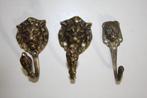 Koperen wandhaken leeuwenkop, Ophalen, Koper