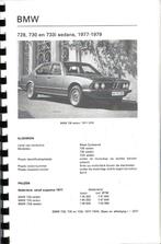 BMW 7 serie 1977-1979 technische specificaties, Auto diversen, Handleidingen en Instructieboekjes, Verzenden