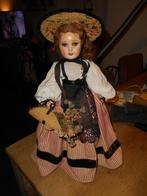 prachtige gave  antieke franse pop orgineel gekleed, Ophalen