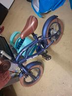 Kinderfiets blauwe trappers. Gebruikt maar schoon., Fietsen en Brommers, Fietsen | Kinderfietsjes, Ophalen, Gebruikt, Minder dan 16 inch