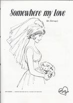 Z12 bladmuziek somewhere my love uit dr zhivago -, Muziek en Instrumenten, Ophalen of Verzenden, Gebruikt, Artiest of Componist