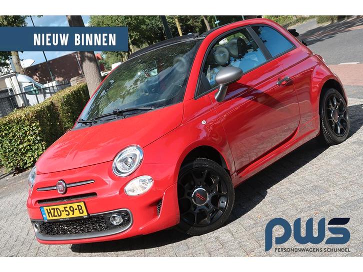 Fiat 500C 0.9 TwinAir Sport Cabriolet Clima / Bluetooth / U-, Auto's, Fiat, Bedrijf, Te koop, 500C, ABS, Airbags, Airconditioning
