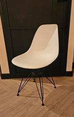 6x DAR Kuipstoelen Wit/Zwart, Ophalen, Gebruikt, Wit, Modern