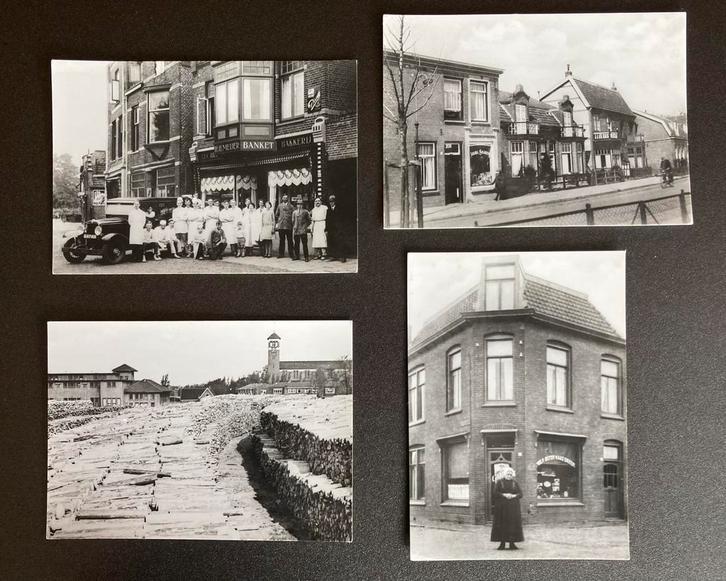 4 ansichtkaarten Beverwijk, Verzamelen, Ansichtkaarten | Nederland, Ongelopen, Noord-Holland, Ophalen of Verzenden