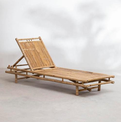 Sklum bamboe ligbed zonder kussen. Nieuw in doos, Tuin en Terras, Ligbedden, Nieuw, Ophalen