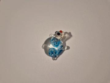 Murano millefiori glas bedel kraal hanger schildpad beschikbaar voor biedingen