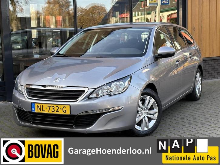 Peugeot 308 SW 1.2 110pk, Cruise control, PDC, Bluetooth, Ga, Auto's, Peugeot, Bedrijf, Te koop, ABS, Airbags, Airconditioning