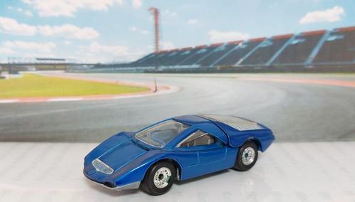 1:43 Fiat Abarth 2000 Scorpione Pinin Farina 1969; Politoys, Hobby en Vrije tijd, Modelauto's | 1:43, Zo goed als nieuw, Auto