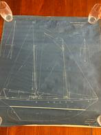 Jacht Ontwerptekeningen - Schoener & Torpedo Klasse, Watersport en Boten, Ophalen of Verzenden, Gebruikt, Boek of Waterkaart