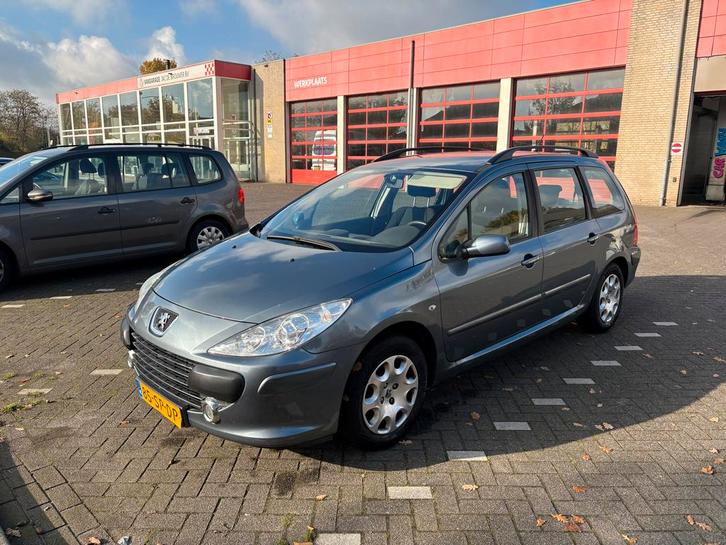 Peugeot 307 1.6 16V XR Break 2006 Grijs, Nieuwe APK, Auto's, Peugeot, Particulier, Benzine, C, Stationwagon, Handgeschakeld, Origineel Nederlands