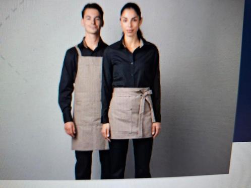 tk: 10x zgan.TANCHO WORKWEAR (de Waard) KORTE SLOOF, Huis en Inrichting, Keuken | Textiel, Zo goed als nieuw, Schort, Overige kleuren